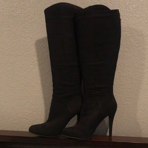 2/$20 💗 Black Faux Suede Knee High Boots